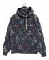 KITH（キス）の古着「Botanical Floral Williams III Hoodie」｜ネイビー