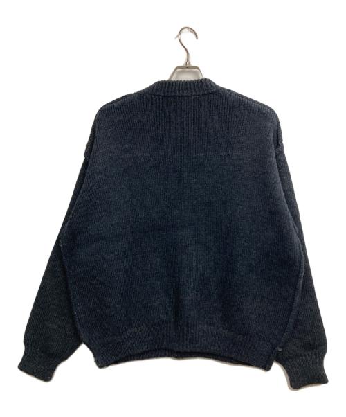 UNUSED（アンユーズド）UNUSED (アンユーズド) HALF ZIP KNIT ネイビー サイズ:2の古着・服飾アイテム