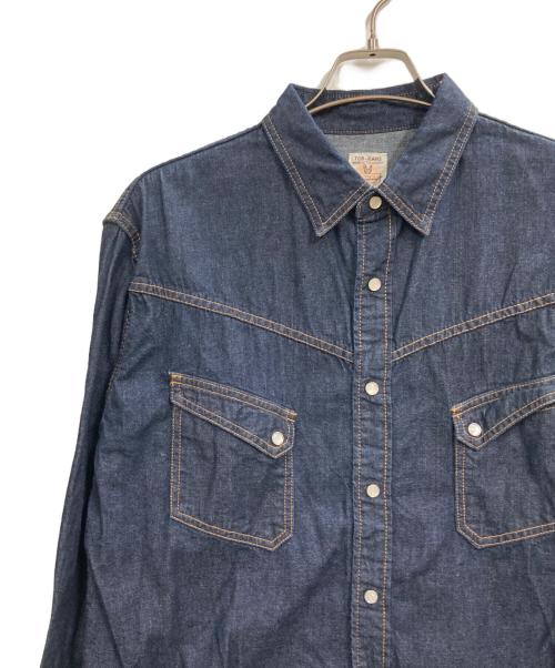 TCB jeans（ティーシービー ジーンズ）TCB JEANS (ティーシービー ジーンズ) RANCHMAN Shirt DENIM インディゴ サイズ:記載なし（実寸サイズを参照ください）の古着・服飾アイテム