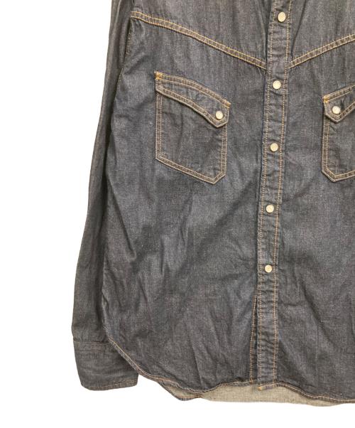 TCB jeans（ティーシービー ジーンズ）TCB JEANS (ティーシービー ジーンズ) RANCHMAN Shirt DENIM インディゴ サイズ:記載なし（実寸サイズを参照ください）の古着・服飾アイテム