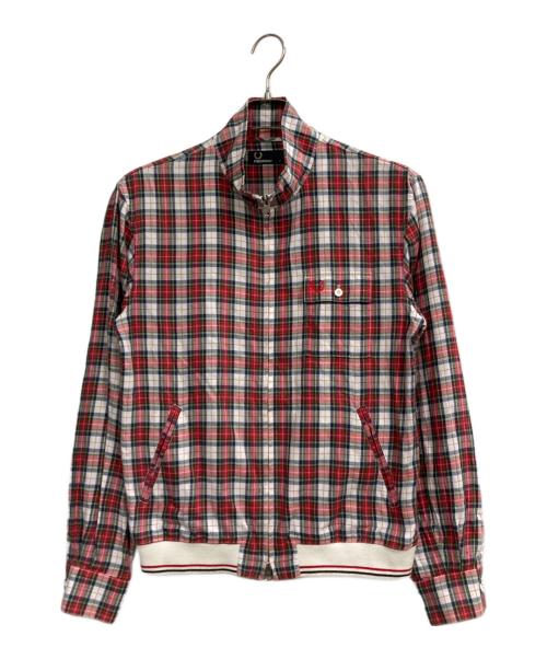 FRED PERRY（フレッドペリー）FRED PERRY (フレッドペリー) チェック柄ジップジャケット マルチカラー サイズ:Sの古着・服飾アイテム