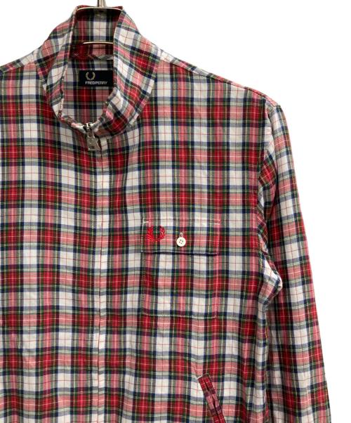 FRED PERRY（フレッドペリー）FRED PERRY (フレッドペリー) チェック柄ジップジャケット マルチカラー サイズ:Sの古着・服飾アイテム