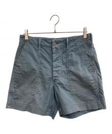 RRL（ダブルアールエル）の古着「ヘリンボーンツイルフィールドショートパンツ」｜ブルー