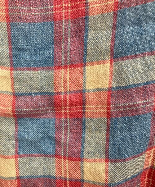 RRL（ダブルアールエル）RRL (ダブルアールエル) チェックリネンシャツ マルチカラー サイズ:Sの古着・服飾アイテム