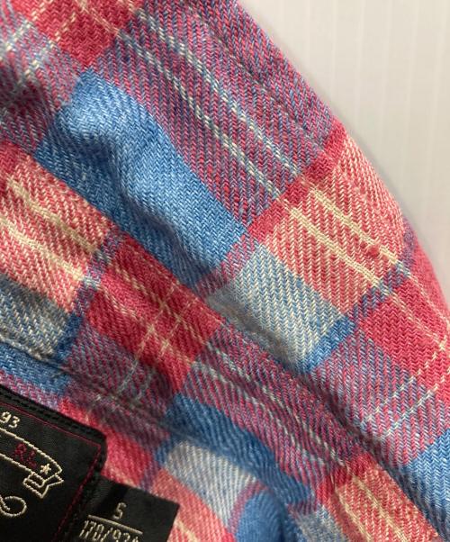 RRL（ダブルアールエル）RRL (ダブルアールエル) チェックリネンシャツ マルチカラー サイズ:Sの古着・服飾アイテム