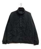 ENNOYエンノイ）の古着「Belongings Nylon Padded Jacket」｜ブラック