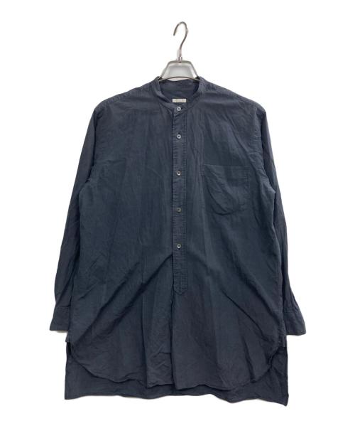 COMOLI（コモリ）COMOLI (コモリ) 17SS バンドカラーシャツ ブラック サイズ:2の古着・服飾アイテム