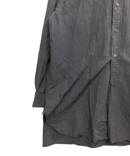 COMOLI（コモリ）COMOLI (コモリ) 17SS バンドカラーシャツ ブラック サイズ:2の古着・服飾アイテム