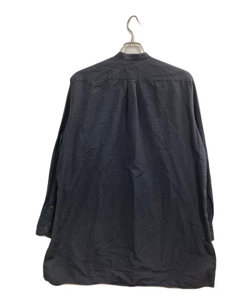 COMOLI（コモリ）COMOLI (コモリ) 17SS バンドカラーシャツ ブラック サイズ:2の古着・服飾アイテム