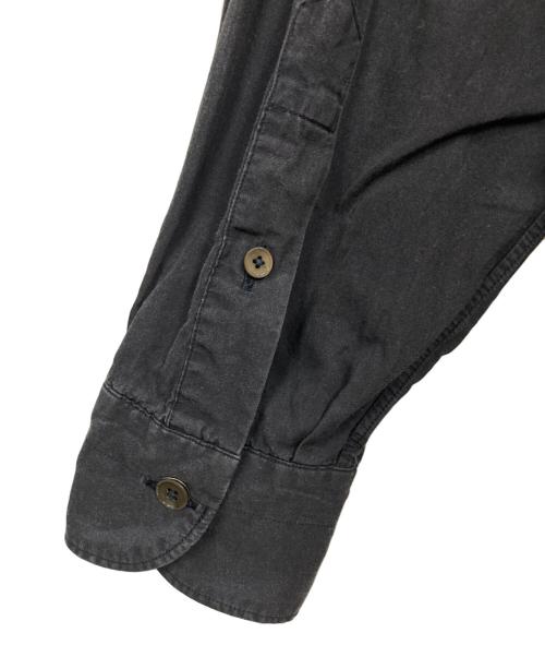 COMOLI（コモリ）COMOLI (コモリ) 17SS バンドカラーシャツ ブラック サイズ:2の古着・服飾アイテム