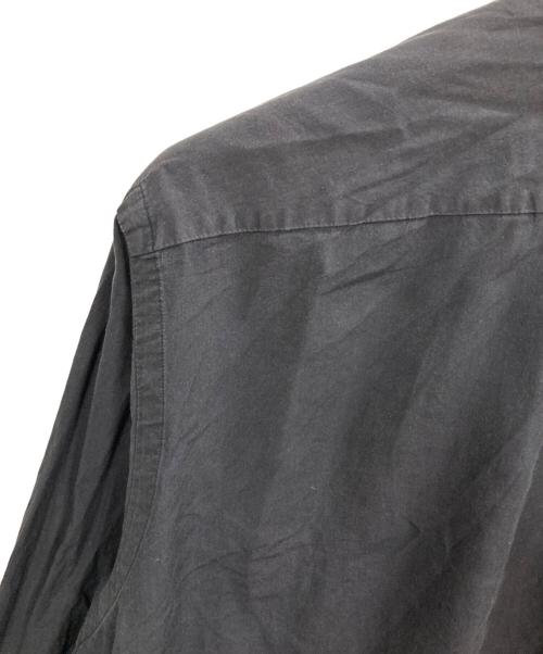COMOLI（コモリ）COMOLI (コモリ) 17SS バンドカラーシャツ ブラック サイズ:2の古着・服飾アイテム
