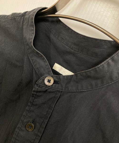 COMOLI（コモリ）COMOLI (コモリ) 17SS バンドカラーシャツ ブラック サイズ:2の古着・服飾アイテム