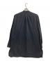 COMOLI (コモリ) 17SS バンドカラーシャツ ブラック サイズ:2：11000円