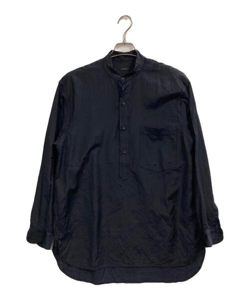 COMOLI（コモリ）COMOLI (コモリ) WOOL SILK PULLOVER SHIRT ネイビー サイズ:2の古着・服飾アイテム
