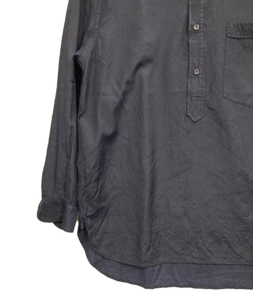 COMOLI（コモリ）COMOLI (コモリ) WOOL SILK PULLOVER SHIRT ネイビー サイズ:2の古着・服飾アイテム