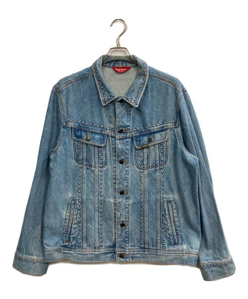SUPREME（シュプリーム）Supreme (シュプリーム) 17SS Studded Denim Trucker Jacket インディゴ サイズ:XLの古着・服飾アイテム