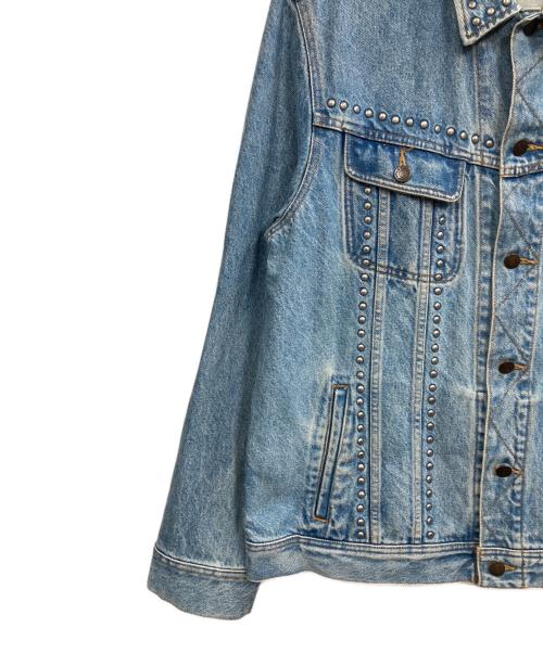 SUPREME（シュプリーム）Supreme (シュプリーム) 17SS Studded Denim Trucker Jacket インディゴ サイズ:XLの古着・服飾アイテム