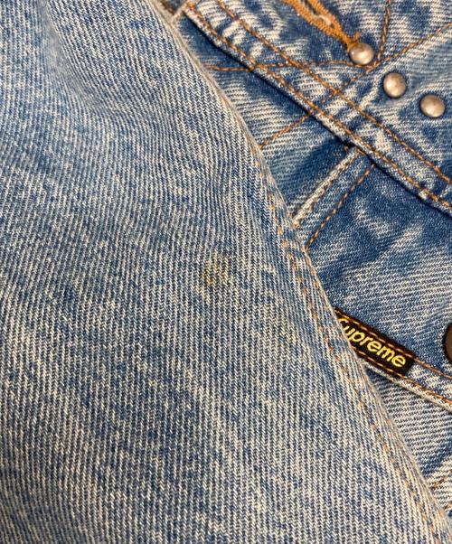SUPREME（シュプリーム）Supreme (シュプリーム) 17SS Studded Denim Trucker Jacket インディゴ サイズ:XLの古着・服飾アイテム