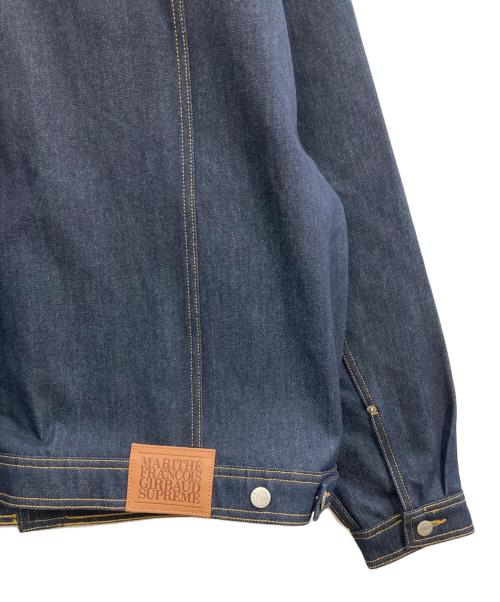 SUPREME（シュプリーム）Supreme (シュプリーム) MARITHE+FRANCOIS GIRBAUD (マリテフランソワジルボー) 25SS X-Seam Denim Trucker Jacket インディゴ サイズ:Lの古着・服飾アイテム