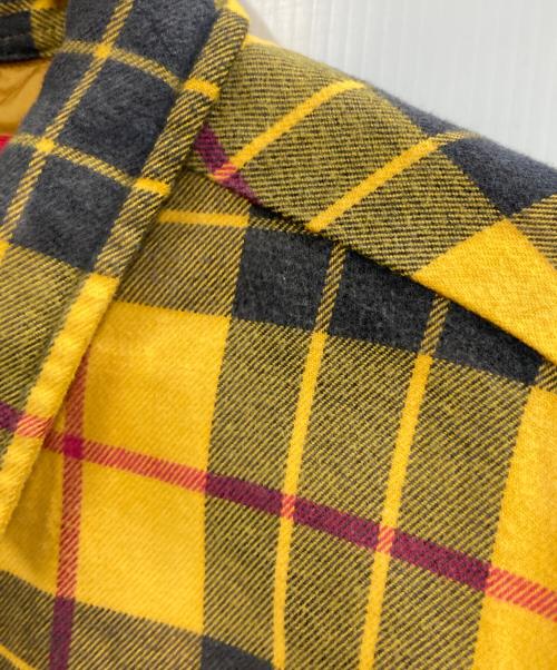 SUPREME（シュプリーム）Supreme (シュプリーム) 24AW Quilted Plaid Shirt イエロー サイズ:XLの古着・服飾アイテム
