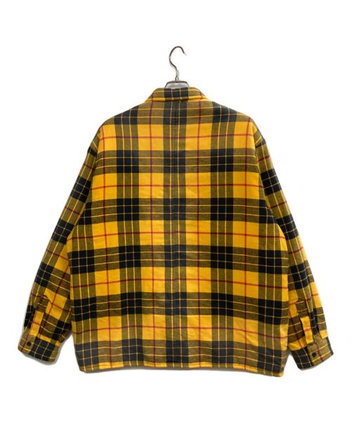 SUPREME（シュプリーム）Supreme (シュプリーム) 24AW Quilted Plaid Shirt イエロー サイズ:XLの古着・服飾アイテム