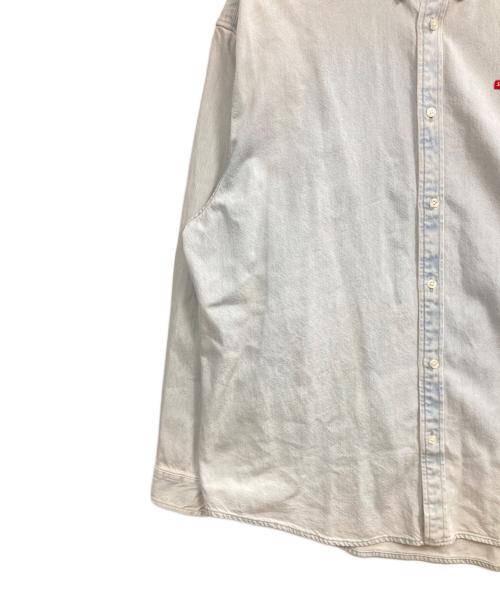SUPREME（シュプリーム）Supreme (シュプリーム) Small Box Shirt Washed Blue インディゴ サイズ:XLの古着・服飾アイテム