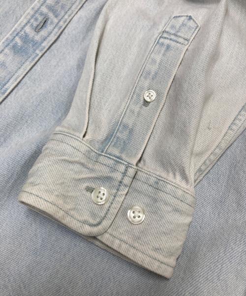 SUPREME（シュプリーム）Supreme (シュプリーム) Small Box Shirt Washed Blue インディゴ サイズ:XLの古着・服飾アイテム
