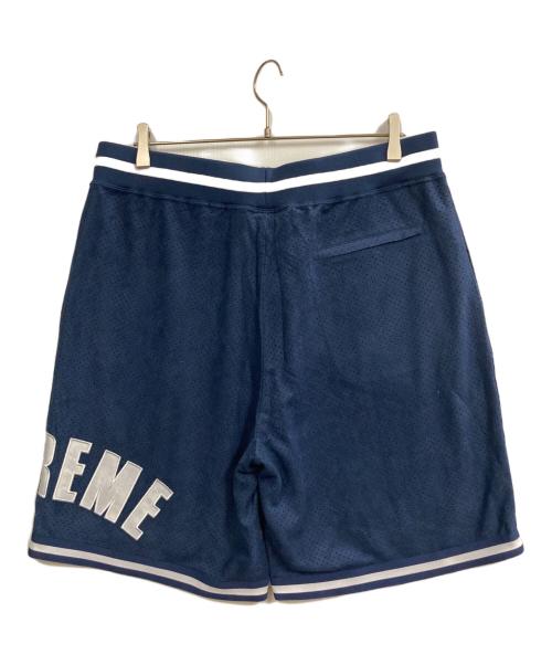 SUPREME（シュプリーム）Supreme (シュプリーム) 24AW Ultrasuede Mesh Short ネイビー サイズ:Lの古着・服飾アイテム