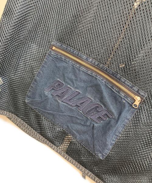 THE NORTHFACE PURPLELABEL（ザ・ノースフェイス パープルレーベル）THE NORTHFACE PURPLELABEL (ザ・ノースフェイス パープルレーベル) PALACE (パレス) 21SS Indigo Ripstop Mesh Vest インディゴ サイズ:XLの古着・服飾アイテム
