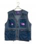 THE NORTHFACE PURPLELABEL（ザ・ノースフェイス パープルレーベル）の古着「21SS Indigo Ripstop Mesh Vest」｜インディゴ