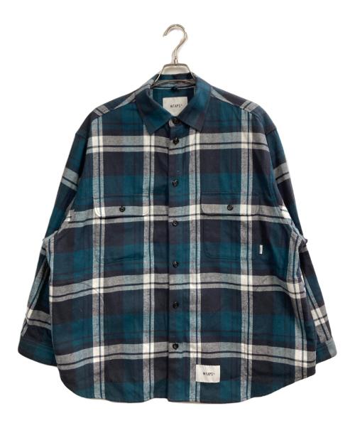 WTAPS（ダブルタップス）WTAPS (ダブルタップス) WCPO 01 ブルー サイズ:03の古着・服飾アイテム
