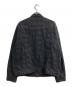 Supreme (シュプリーム) 21SS Frayed Logos Denim Trucker Jacket ブラック サイズ:XL：50000円