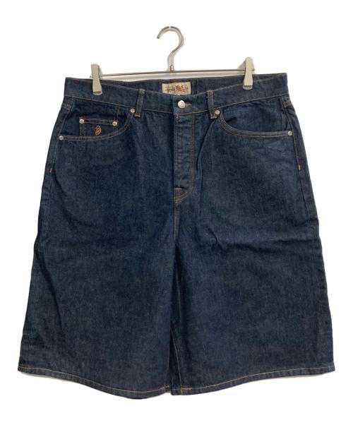 stussy（ステューシー）stussy (ステューシー) Big Ol' Short Denim インディゴ サイズ:W34の古着・服飾アイテム