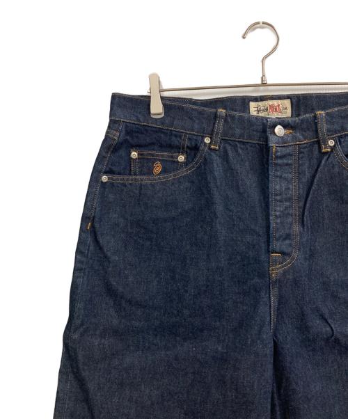 stussy（ステューシー）stussy (ステューシー) Big Ol' Short Denim インディゴ サイズ:W34の古着・服飾アイテム