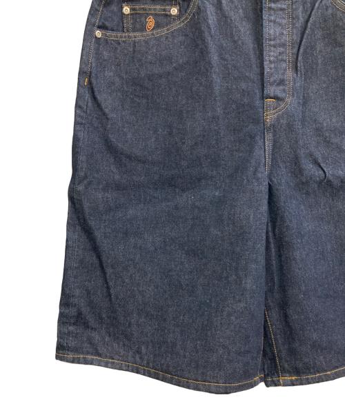 stussy（ステューシー）stussy (ステューシー) Big Ol' Short Denim インディゴ サイズ:W34の古着・服飾アイテム