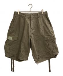 NEIGHBORHOOD（ネイバーフッド）の古着「24SS WIDE CARGO SHORT PANTS」｜カーキ