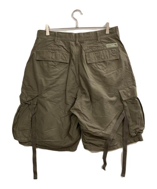 NEIGHBORHOOD（ネイバーフッド）NEIGHBORHOOD (ネイバーフッド) 24SS WIDE CARGO SHORT PANTS カーキ サイズ:Lの古着・服飾アイテム