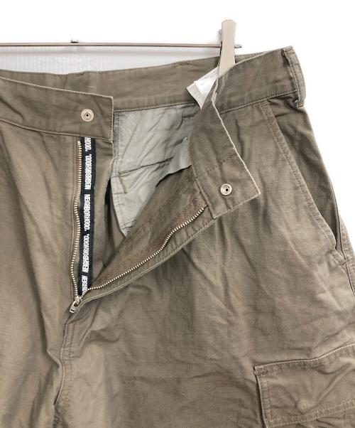 NEIGHBORHOOD（ネイバーフッド）NEIGHBORHOOD (ネイバーフッド) 24SS WIDE CARGO SHORT PANTS カーキ サイズ:Lの古着・服飾アイテム