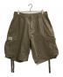 NEIGHBORHOOD（ネイバーフッド）の古着「24SS WIDE CARGO SHORT PANTS」｜カーキ
