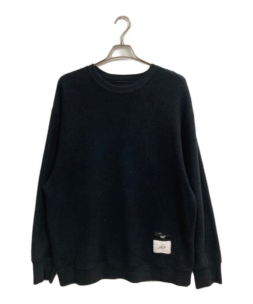 WTAPS（ダブルタップス）WTAPS (ダブルタップス) UNDERCOVER (アンダーカバー) 21SS インサイドアウト ロゴ クールネック トレーナー ブラック サイズ:03の古着・服飾アイテム