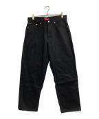 SUPREMEシュプリーム）の古着「Rigid Baggy Selvedge Jean」｜ブラック