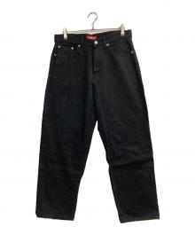 SUPREME（シュプリーム）の古着「Rigid Baggy Selvedge Jean」｜ブラック
