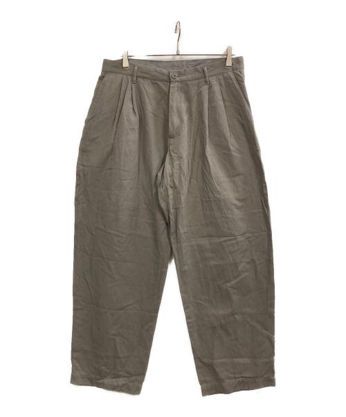 NEIGHBORHOOD（ネイバーフッド）NEIGHBORHOOD (ネイバーフッド) TWO TUCK PANTS グレー サイズ:XLの古着・服飾アイテム