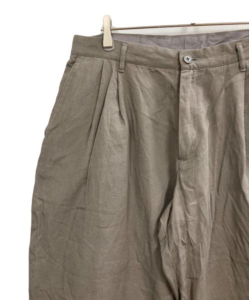 NEIGHBORHOOD（ネイバーフッド）NEIGHBORHOOD (ネイバーフッド) TWO TUCK PANTS グレー サイズ:XLの古着・服飾アイテム
