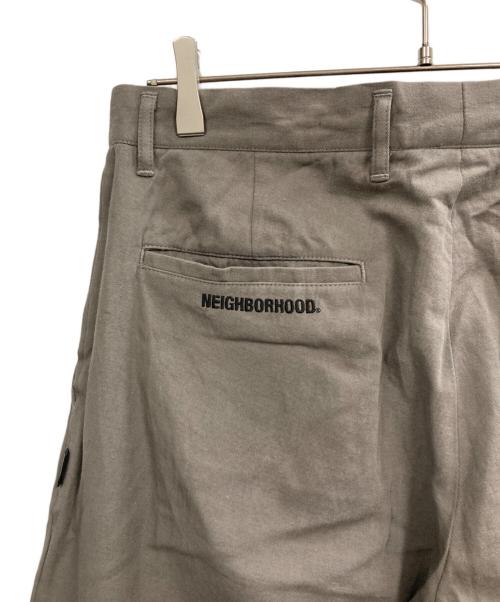 NEIGHBORHOOD（ネイバーフッド）NEIGHBORHOOD (ネイバーフッド) TWO TUCK PANTS グレー サイズ:XLの古着・服飾アイテム