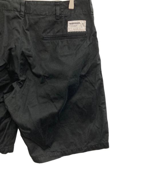 NEIGHBORHOOD（ネイバーフッド）NEIGHBORHOOD (ネイバーフッド) CLASSIC CHINO SHORT PANTS ブラック サイズ:XLの古着・服飾アイテム