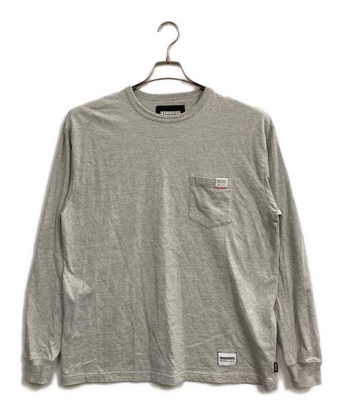 NEIGHBORHOOD（ネイバーフッド）NEIGHBORHOOD (ネイバーフッド) CLASSIC CREWNECK LS グレー サイズ:Lの古着・服飾アイテム