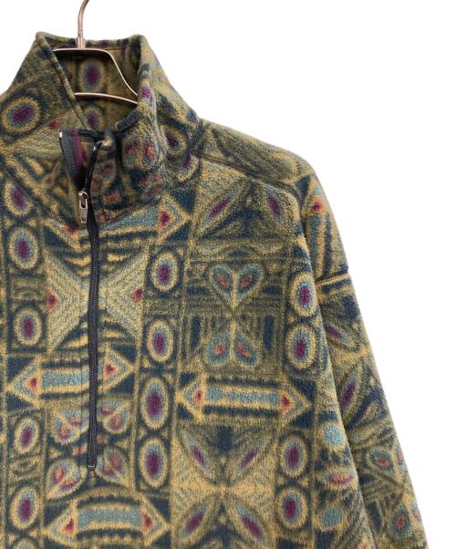 Patagonia（パタゴニア）Patagonia (パタゴニア) 総柄ライトウェイトシンチラセーター オリーブ サイズ:Lの古着・服飾アイテム