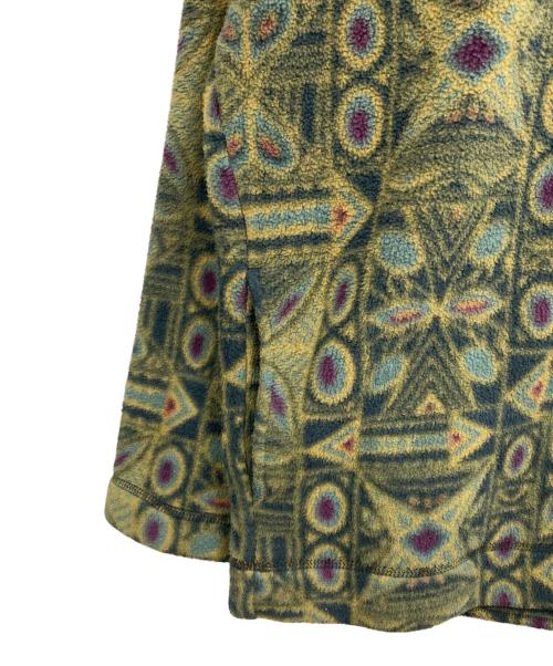 Patagonia（パタゴニア）Patagonia (パタゴニア) 総柄ライトウェイトシンチラセーター オリーブ サイズ:Lの古着・服飾アイテム