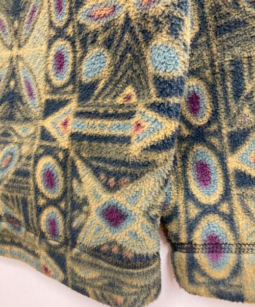 Patagonia（パタゴニア）Patagonia (パタゴニア) 総柄ライトウェイトシンチラセーター オリーブ サイズ:Lの古着・服飾アイテム